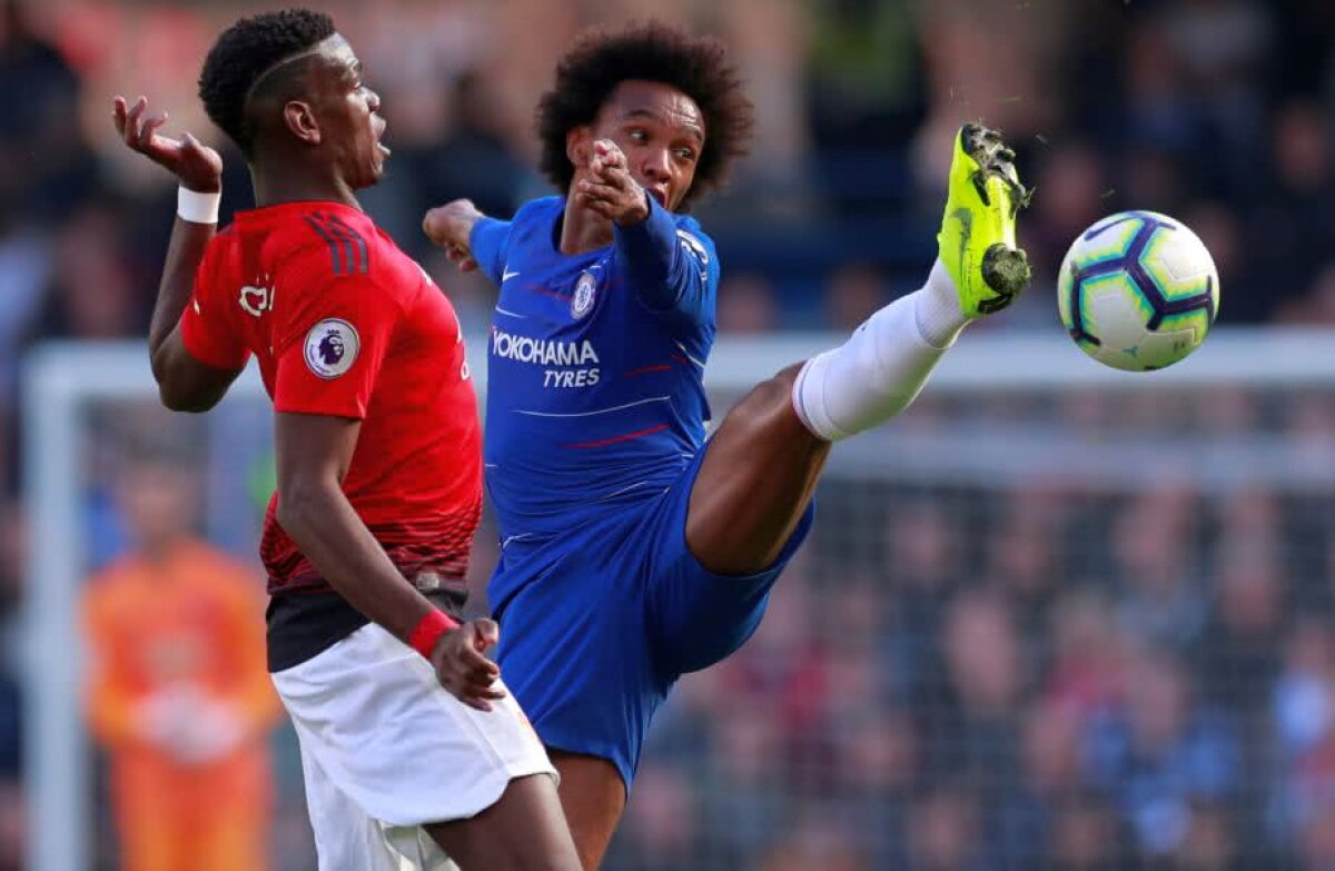 GALERIE FOTO 4 goluri în Chelsea - Manchester United! » Imagini incredibile pe Stamford Bridge Jose Mourinho a sărit la bătaie!