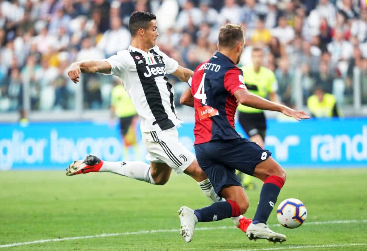 JUVENTUS - GENOA 1-1 // VIDEO și FOTO » Andrei Radu, integralist în primul pas greșit al campioanei din Serie A în acest sezon!