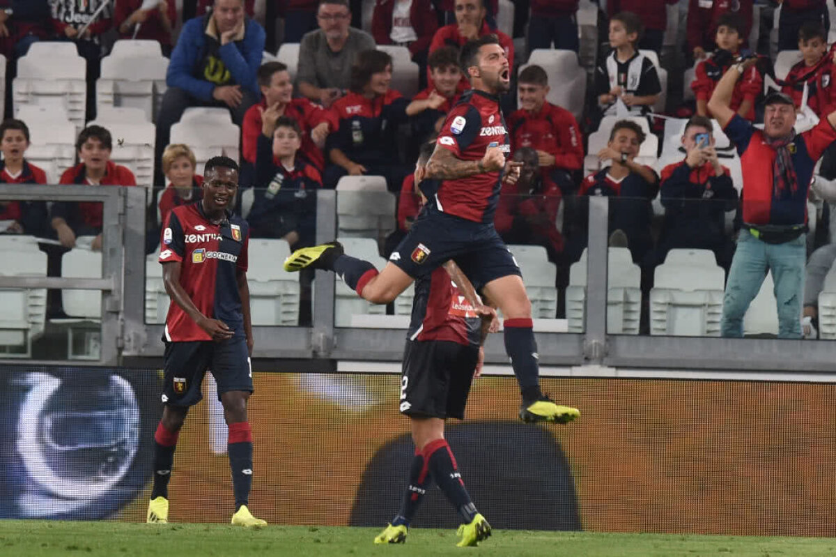 JUVENTUS - GENOA 1-1 // VIDEO și FOTO » Andrei Radu, integralist în primul pas greșit al campioanei din Serie A în acest sezon!