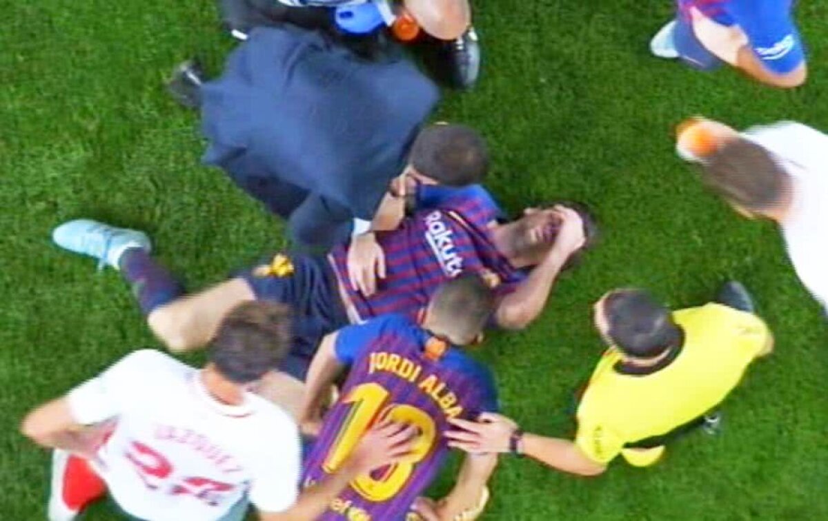 VIDEO + FOTO/UPDATE/ Messi, OUT 3 săptămâni după accidentarea groaznică din partida cu Sevilla! Va rata 6 meciuri, printre care duelul cu Inter (tur/retur) și El Clasico! 