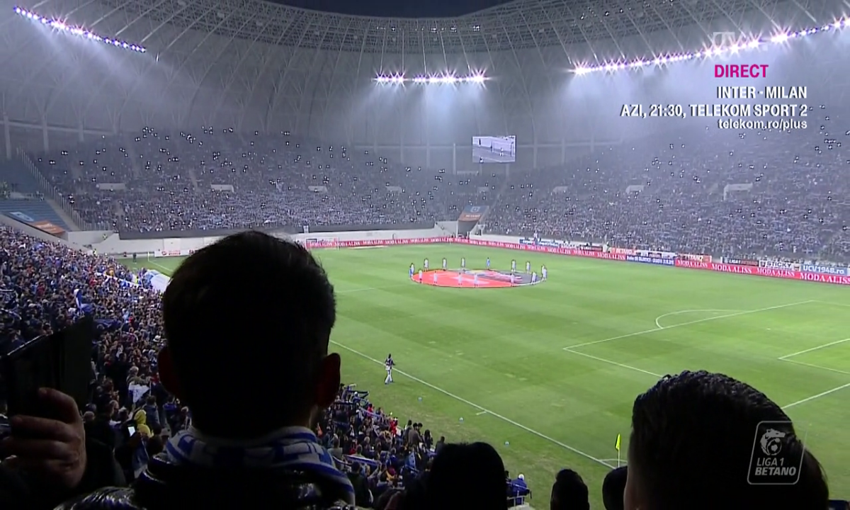 CRAIOVA - FCSB 2-1 // VIDEO+FOTO Primul meci pe "Oblemenco" fără marele Ilie Balaci: lacrimi și lumini, un cor impresionant și omagiul fotbaliștilor