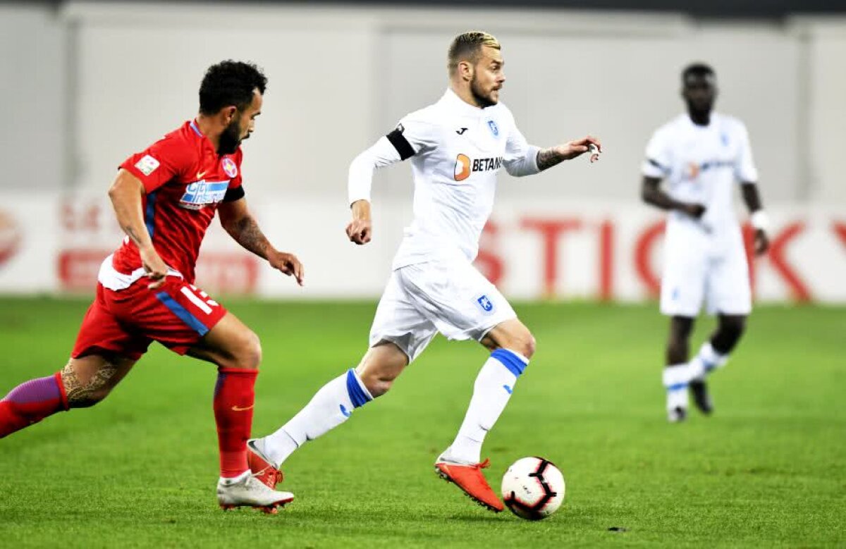 CSU CRAIOVA - FCSB 2-1 //  Au rupt blestemul în memoria lui Balaci! Oltenii au revenit fantastic în repriza secundă cu FCSB: prima victorie cu roș-albaștrii pentru o echipă din Craiova după 16 ani!