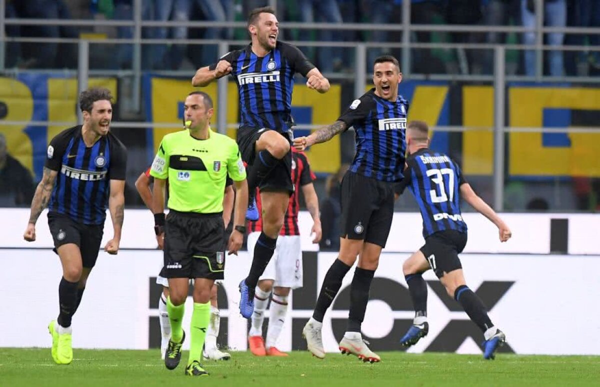 INTER - AC MILAN 1-0 // Deznodământ dramatic în Derby della Madonina: golul victoriei a venit în prelungiri!