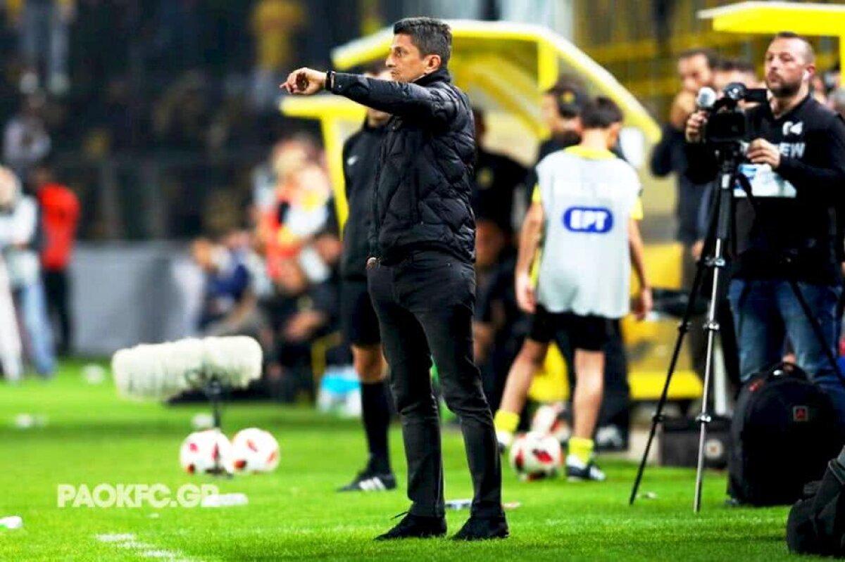 GALERIE FOTO Răzvan Lucescu se impune în derby-ul orașului Salonic, Aris - PAOK, și ajunge la 7 victorii din 7: "A fost fantastic în tribune"