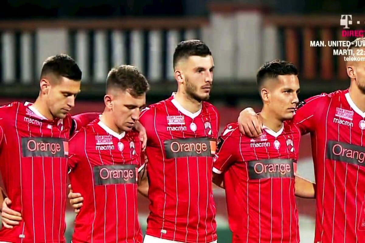 FOTO Mircea Rednic în lacrimi la meciul cu Dunărea Călărași » Gestul superb al fanilor dinamoviști în memoria "Minunii Blonde"