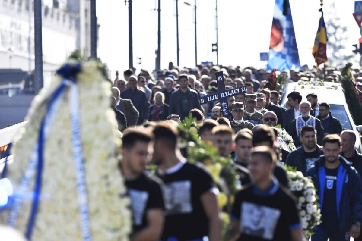 CORESPONDENȚĂ DIN CRAIOVA // FOTO Unite de tragedie » Cele două Universități au lăsat deoparte războiul la înmormântare: "Astăzi a fost zi de pace. Un armistițiu semnat post-mortem de Ilie Balaci"