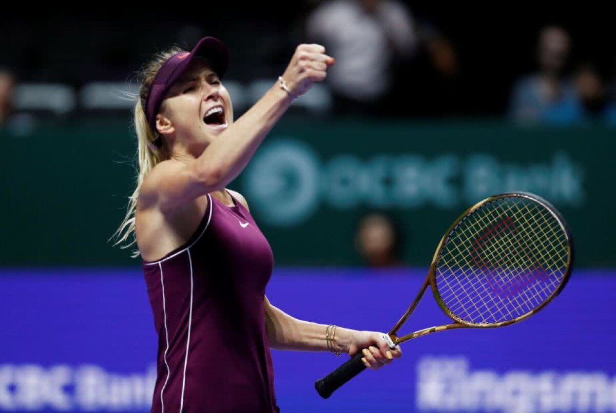 TURNEUL CAMPIOANELOR // VIDEO + FOTO Elina Svitolina, revelația de la Singapore » Wozniacki, meci decisiv cu Pliskova