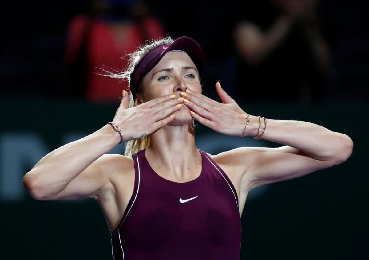 TURNEUL CAMPIOANELOR // VIDEO + FOTO Elina Svitolina, revelația de la Singapore » Wozniacki, meci decisiv cu Pliskova