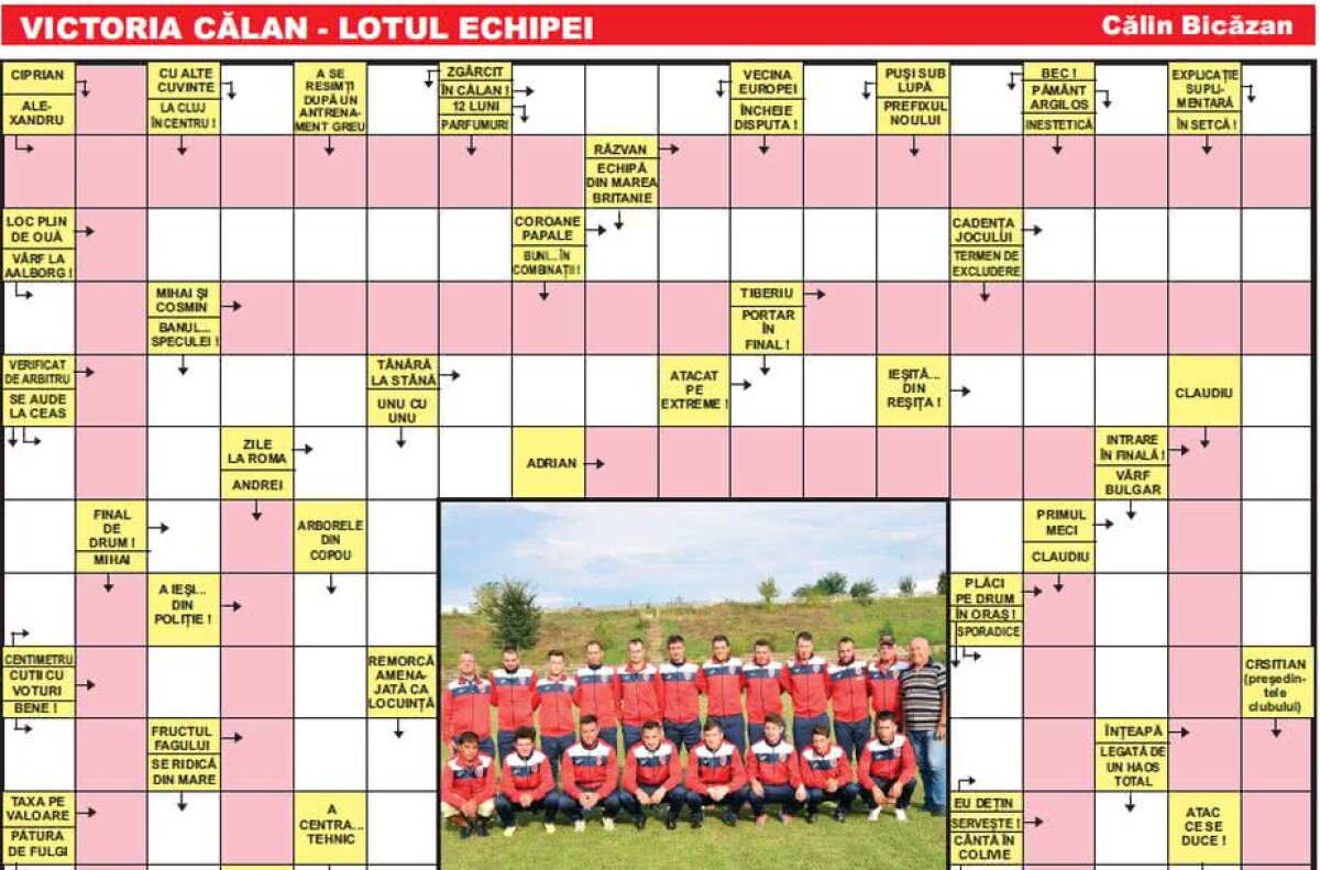 EXCLUSIV Literele reprezintă cel mai ușor adversar pentru el! Fotbalistul care creează integrame și scrie o carte: ”Le recomand jucătorilor să le completeze, îi ajută și pe teren”