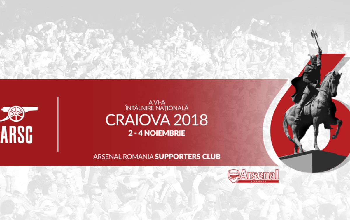 Întâlnire de gală pentru fanii "tunari" din România » Fan-clubul recunoscut oficial de Arsenal organizează un eveniment special