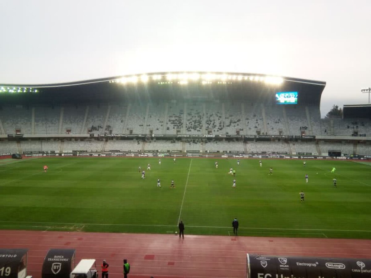 VIDEO + FOTO Primul meci, prima victorie după sfârșitul "erei Falub" » "U" Cluj doboară ACS Poli 