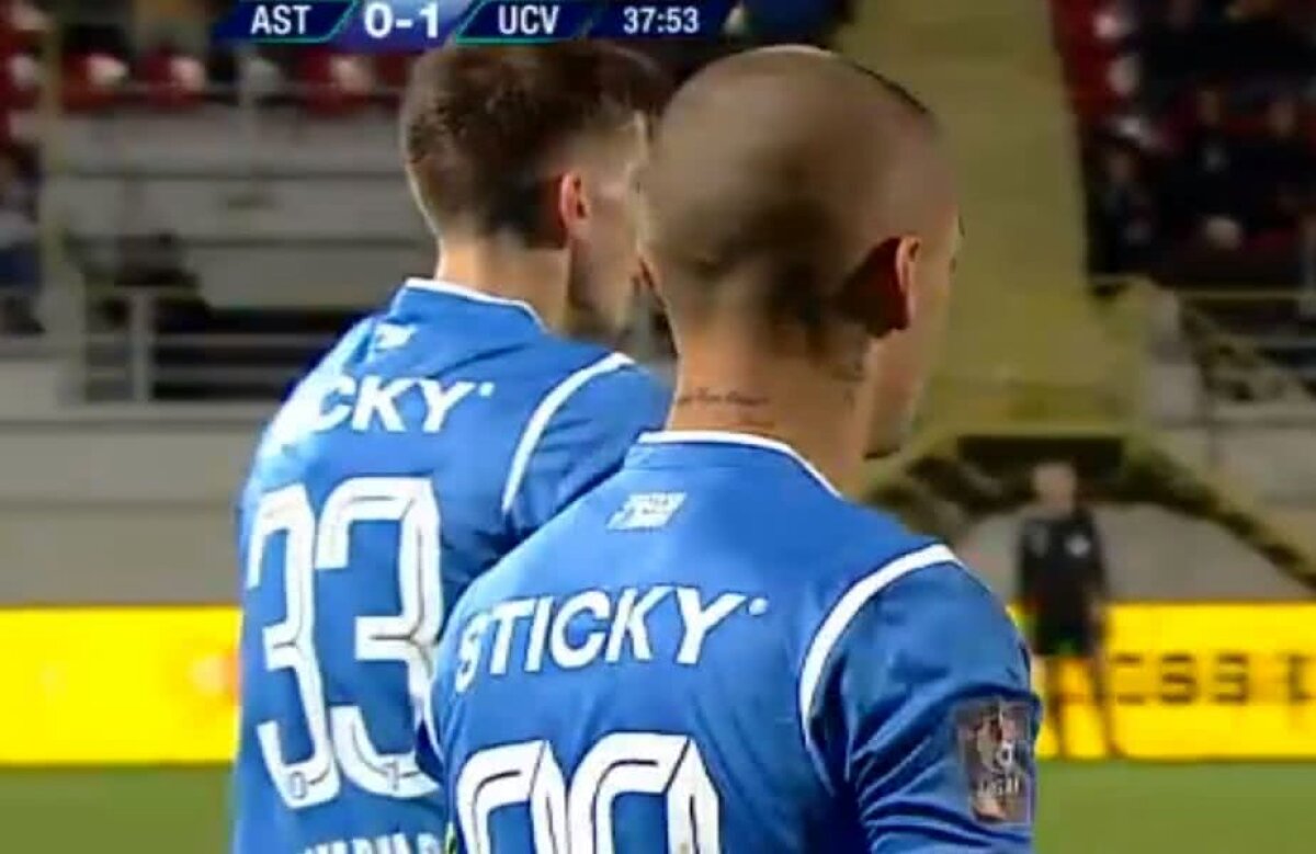 GALERIE FOTO Celebrare tristă » Mitriță a marcat primul gol după ce și-a tatuat vorbele lui Ilie Balaci pe ceafă, apoi i-a dedicat reușita "Minunii Blonde"