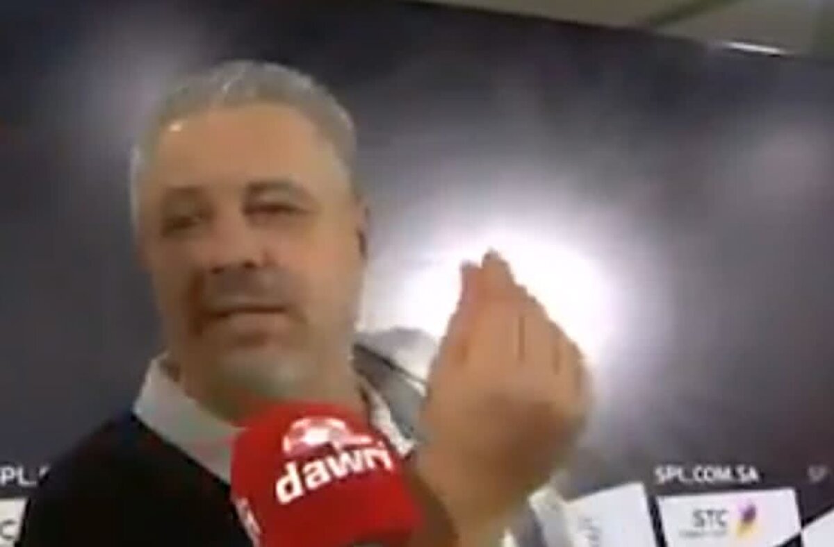 VIDEO Șumudică, show după victoria dramatică! Declarații în portugheză pentru arabi: "Dumnezeu face mereu dreptate! Când se luptă un FIAT cu un Mercedes, ultimul câștigă"