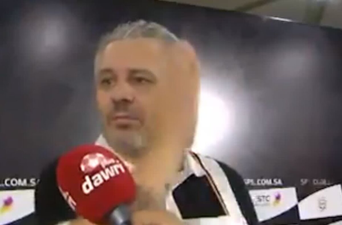 VIDEO Șumudică, show după victoria dramatică! Declarații în portugheză pentru arabi: "Dumnezeu face mereu dreptate! Când se luptă un FIAT cu un Mercedes, ultimul câștigă"