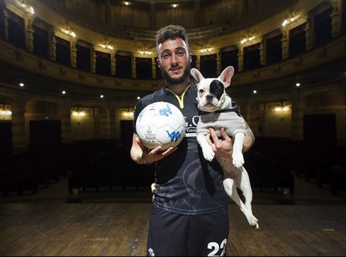 FOTO Instasport // Piglia-show » Cele mai interesante postări ale lui Mirko Pigliacelli: cu soția în New York și cu câinele la operă :)