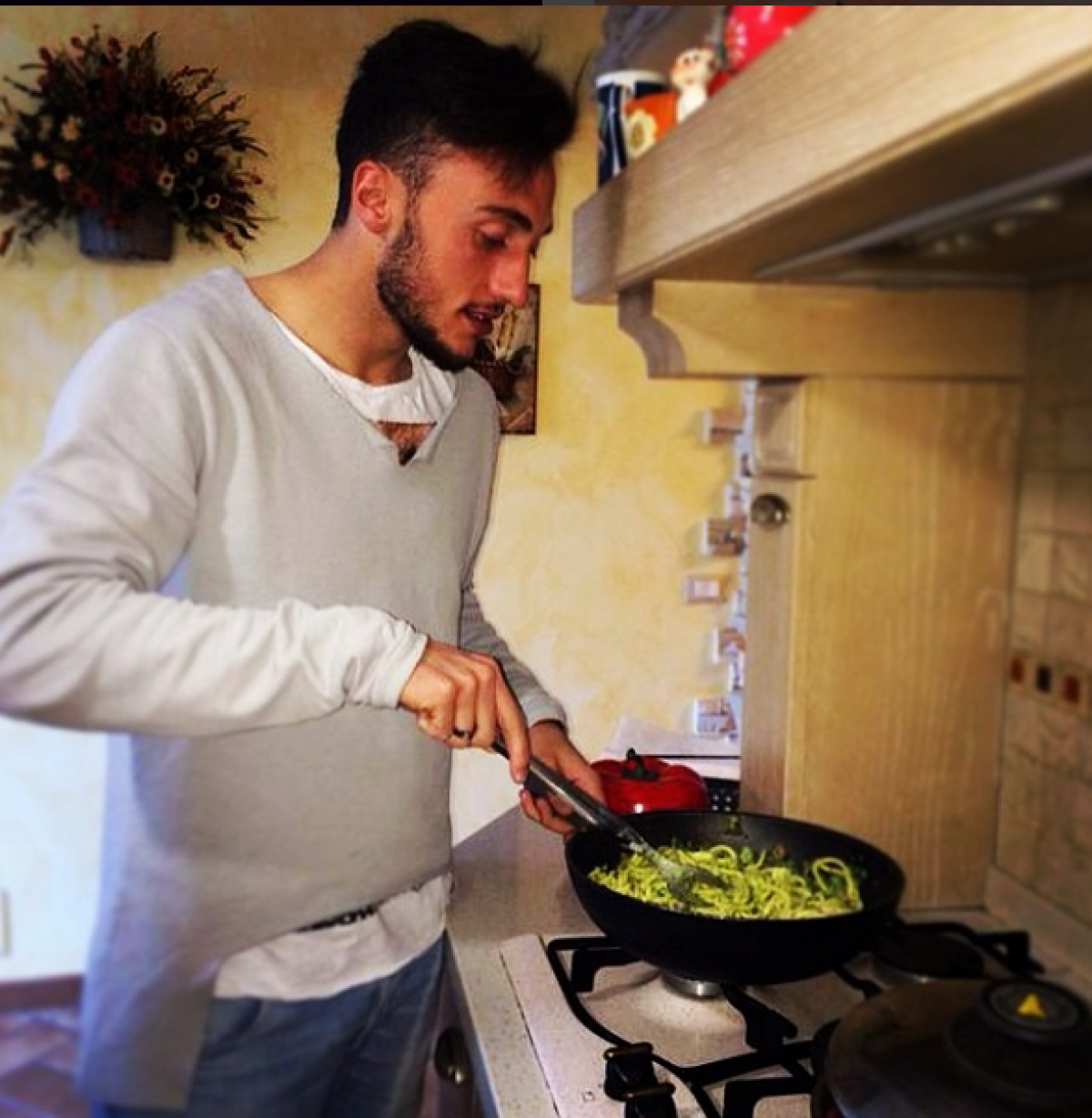 FOTO Instasport // Piglia-show » Cele mai interesante postări ale lui Mirko Pigliacelli: cu soția în New York și cu câinele la operă :)