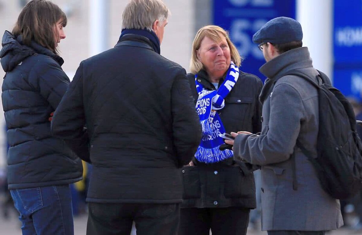 UPDATE // VIDEO+FOTO ȘOCANT! Tragedie la Leicester: patronul clubului și alte 4 persoane au murit  » Imagini impresionante cu pelerinajul de la stadion