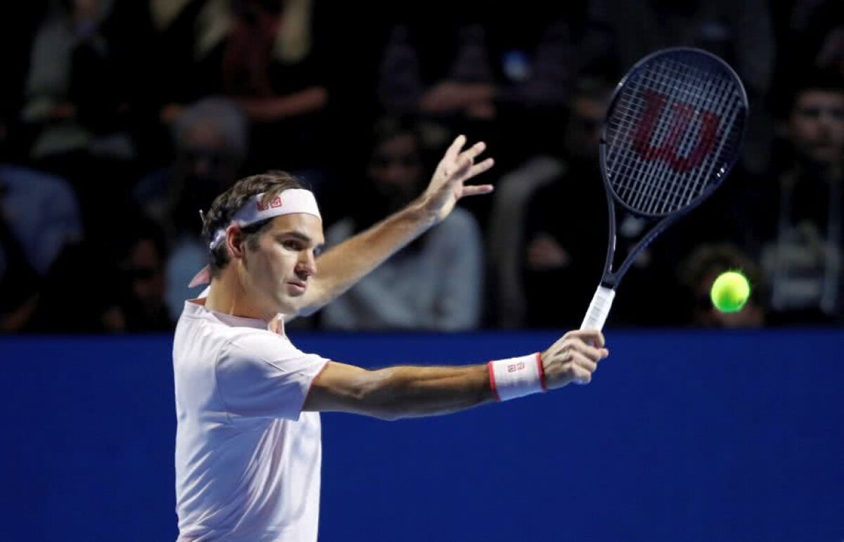 MARIUS COPIL - ROGER FEDERER // VIDEO + FOTO Copil viteaz: Marius a pierdut finala de la Basel cu Federer, chiar dacă a făcut un meci curajos, iar în unele momente a fost peste marele Roger