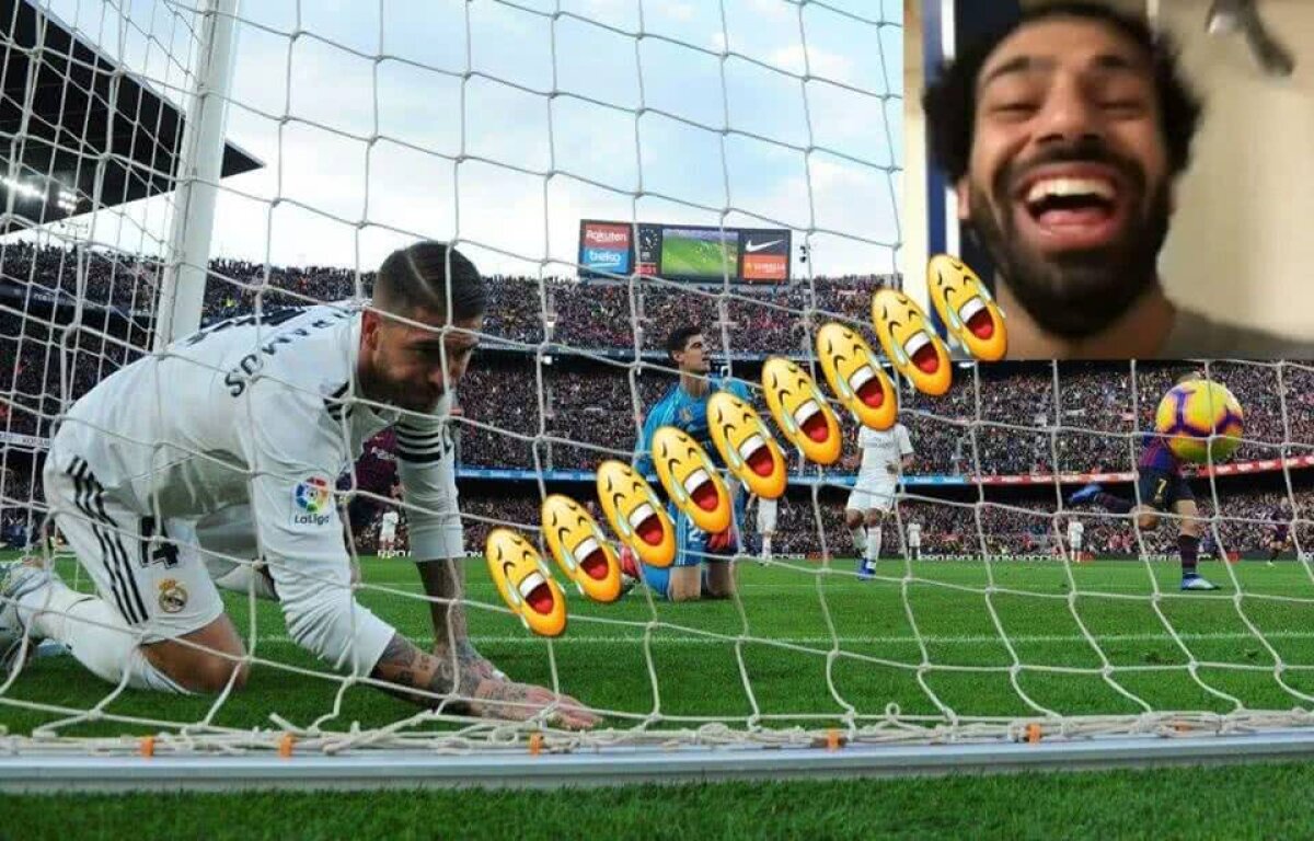 VIDEO + FOTO Era inevitabil :D » Avalanșă de ironii pe net după rușinea pățită de Real Madrid pe Camp Nou