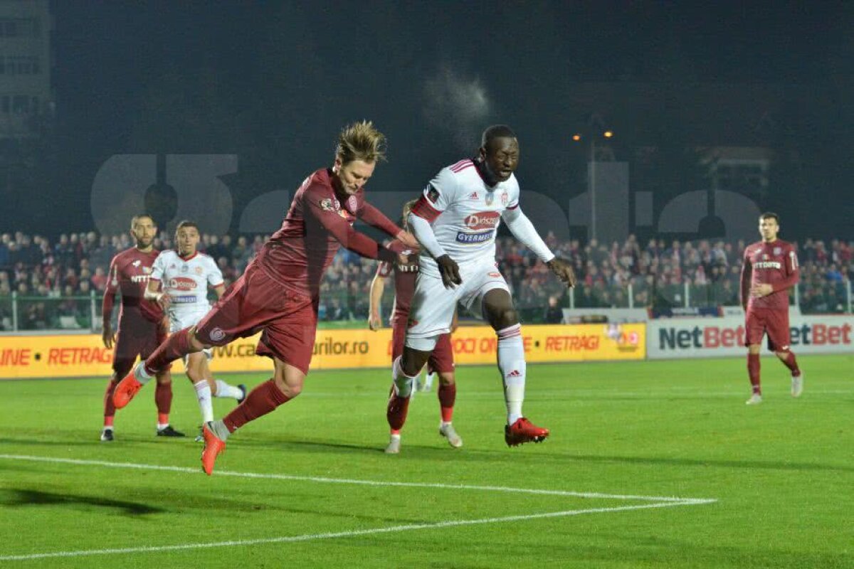 VIDEO + FOTO Dramatism în Sepsi - CFR! » Campioana câștigă în 10 oameni la Sfântu Gheorghe, cu un penalty transformat în prelungiri, și redevine liderul Ligii 1