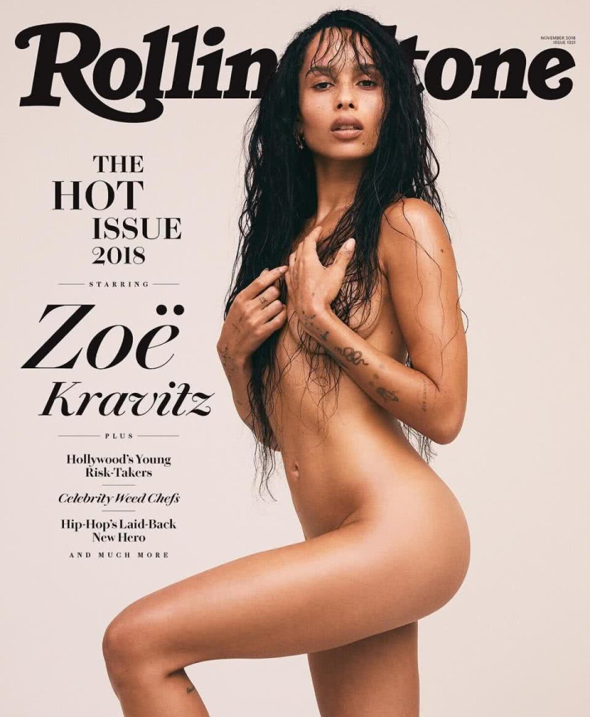 FOTO La un alt nivel! Fiica unui fotomodel de top a pozat nud pe coperta Rolling Stone pentru a recrea coperta mamei sale