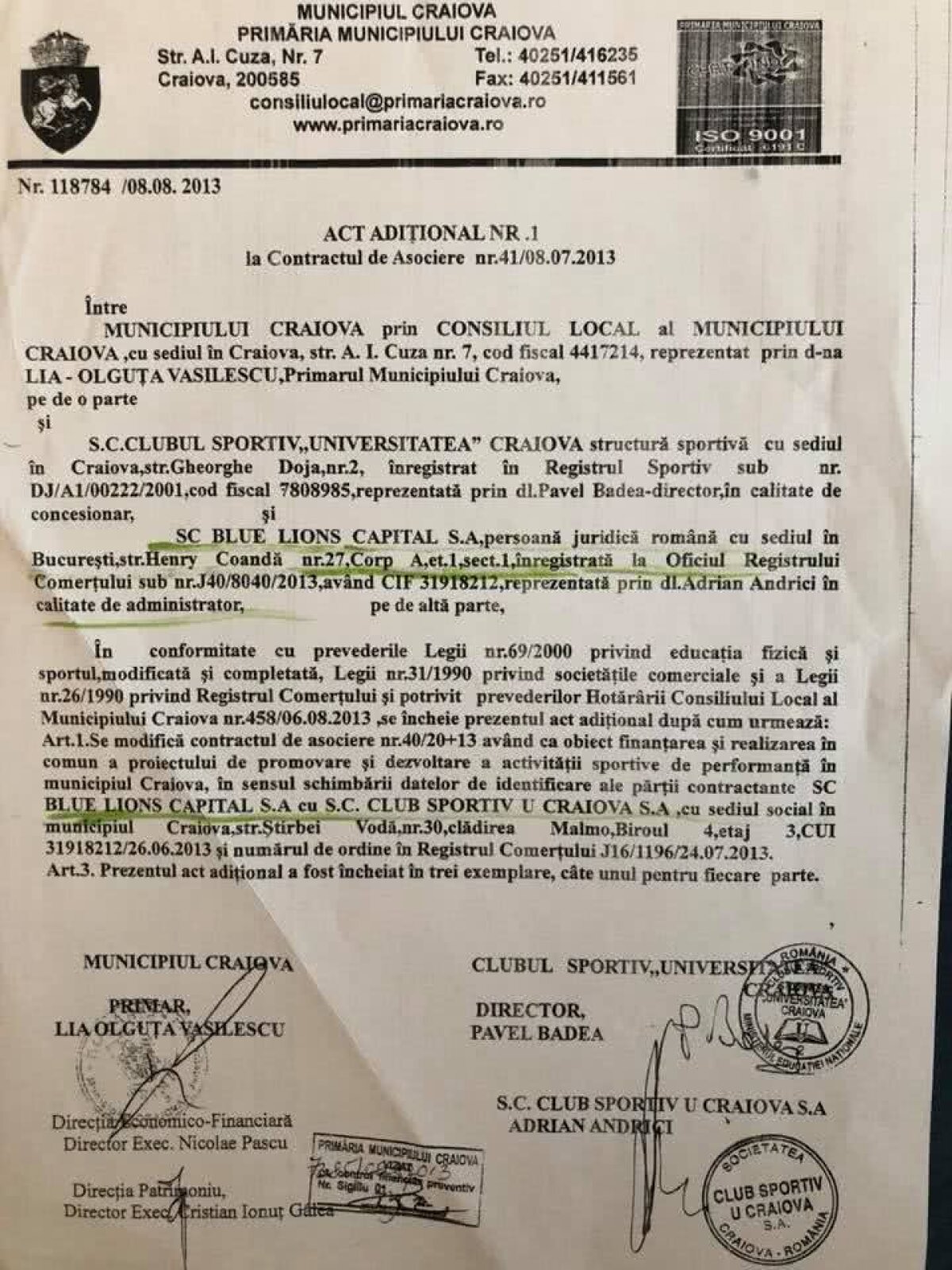 S-a întors circul în Bănie! Șefii lui CS U Craiova râd de rivala FC U și de Peluza Sud înaintea duelului de vineri din Liga a 3-a » A venit și replica lui Mititelu