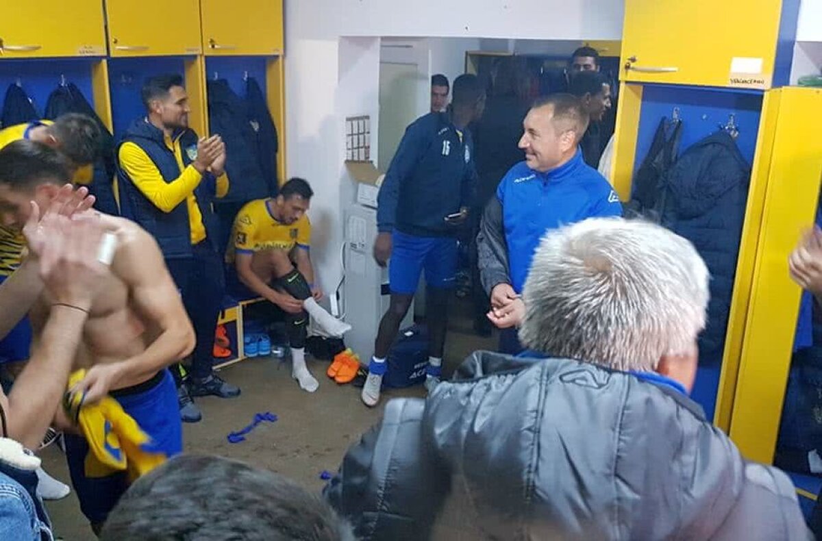DUNĂREA CĂLĂRAȘI - FCSB 2-1 // FOTO + VIDEO Delir în vestiar! Dan Alexa și jucătorii săi au pornit fiesta după ce au eliminat-o pe FCSB din Cupă » Ce au scandat