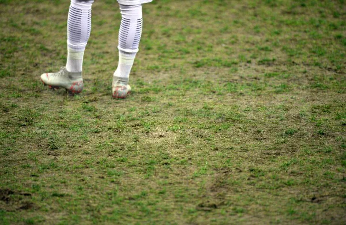 FCSB - ASTRA GIURGIU // FOTO Rușinos! Gazonul de pe Arena Națională se prezintă în condiții deplorabile la meciul FCSB - Astra