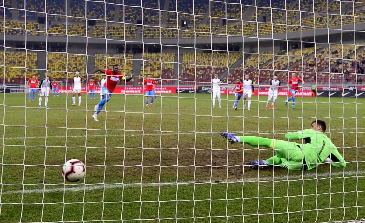 VIDEO+FOTO » Moruțan îl mai ține pe Dică la FCSB! Roș-albaștrii se impun cu Astra, 1-0, și continuă lupta cu CFR Cluj