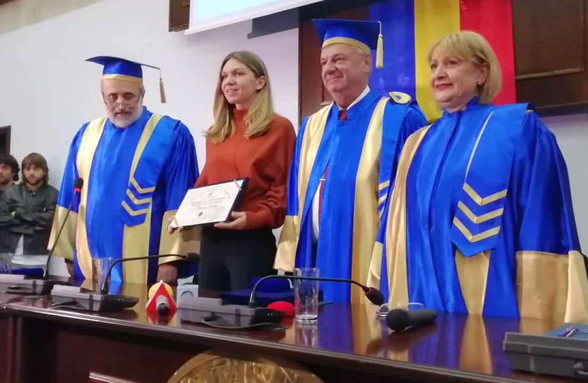 FOTO Simona Halep a primit o distincție acordată în premieră! Ce ofertă i s-a făcut liderului WTA: "Vreau să mă implic! O voi face cu mare drag"