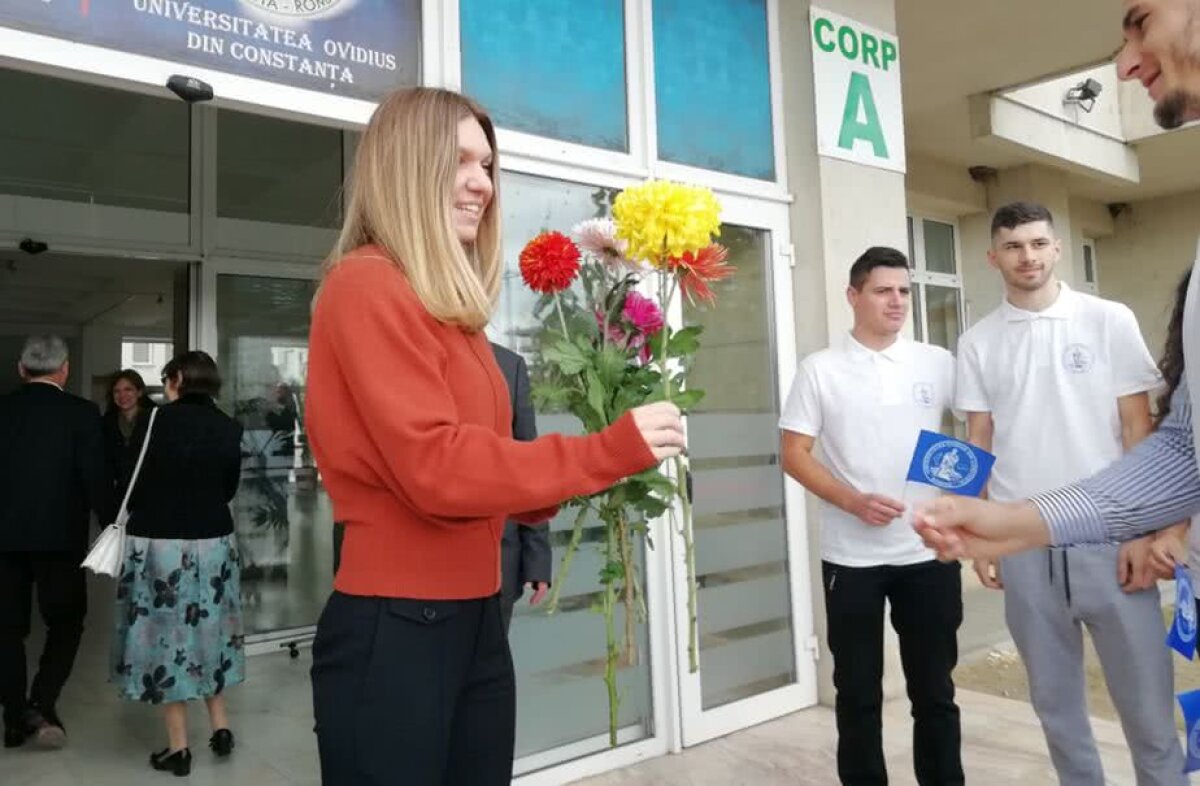 FOTO Simona Halep a primit o distincție acordată în premieră! Ce ofertă i s-a făcut liderului WTA: "Vreau să mă implic! O voi face cu mare drag"