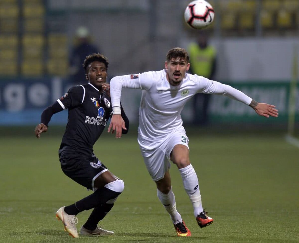 VIDEO+FOTO » Chiajna remizează cu Gaz Metan, echipă aflată pe loc de play-off, scor 0-0