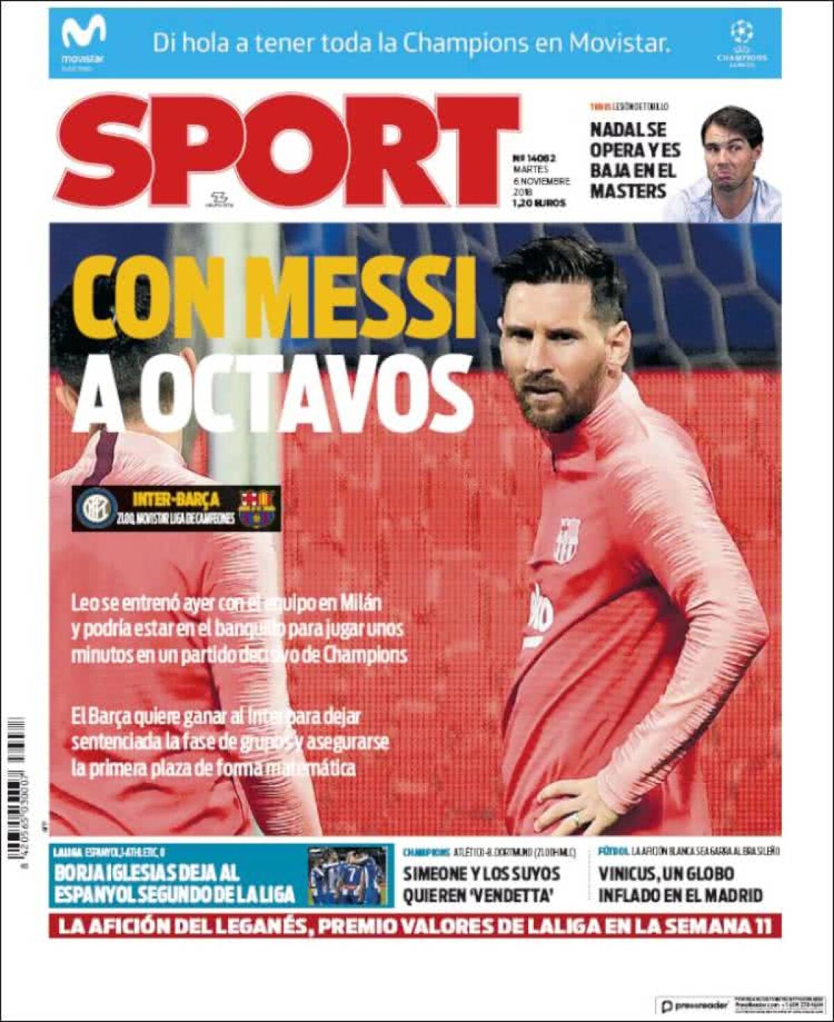 Ce scriu azi ziarele de sport din lume (6 noiembrie 2018)