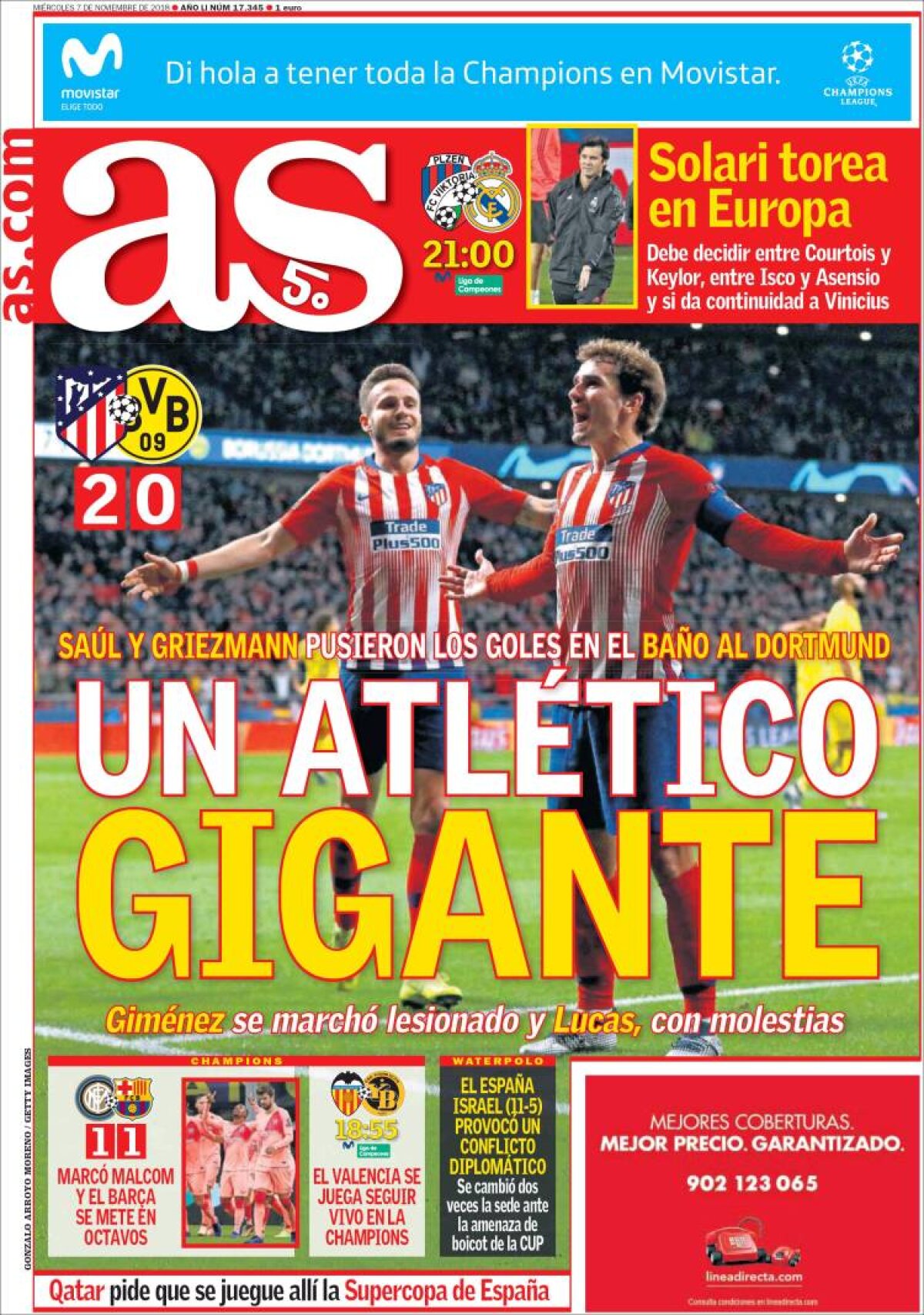 Ce scriu azi ziarele de sport din lume (7 noiembrie 2018)