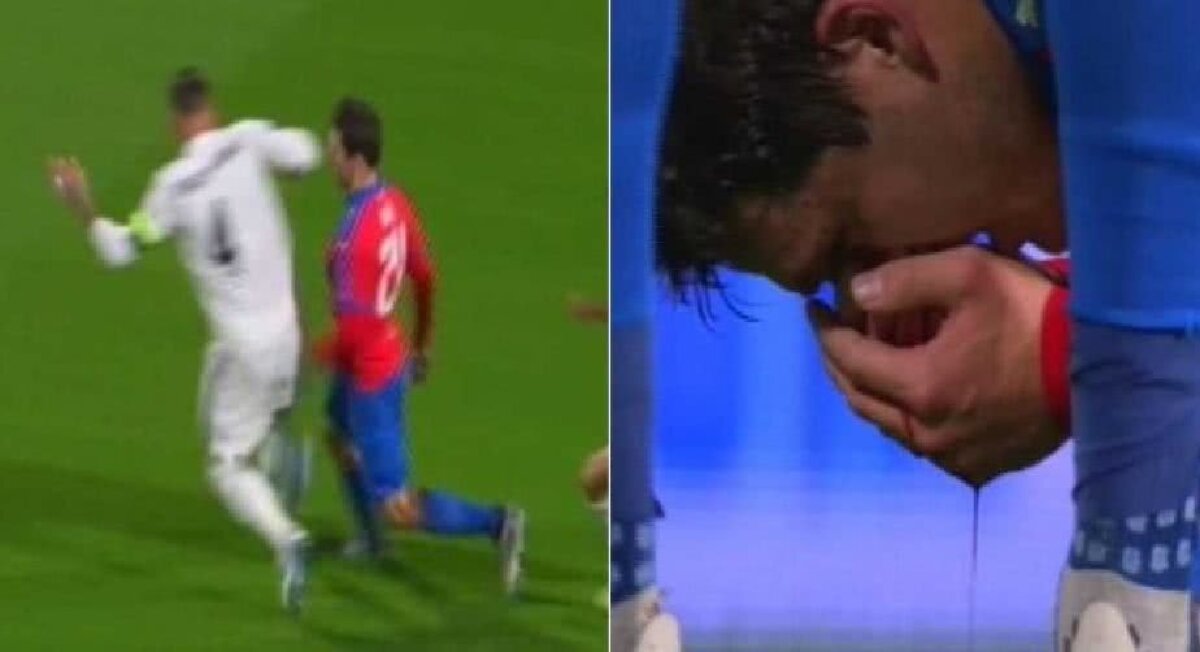 VIDEO + FOTO Intervenție brutală a lui Sergio Ramos! Adversarul a fost scos de pe teren » Arbitrul nu a dat fault