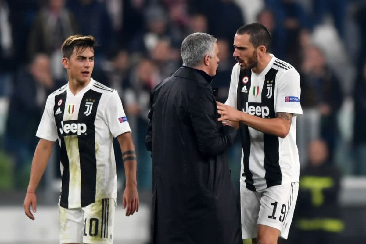 JUVENTUS - MANCHESTER UNITED 1-2 // VIDEO + FOTO Mourinho, gesturi provocatoare făcute către fanii lui Juventus! O legendă a lui United l-a criticat