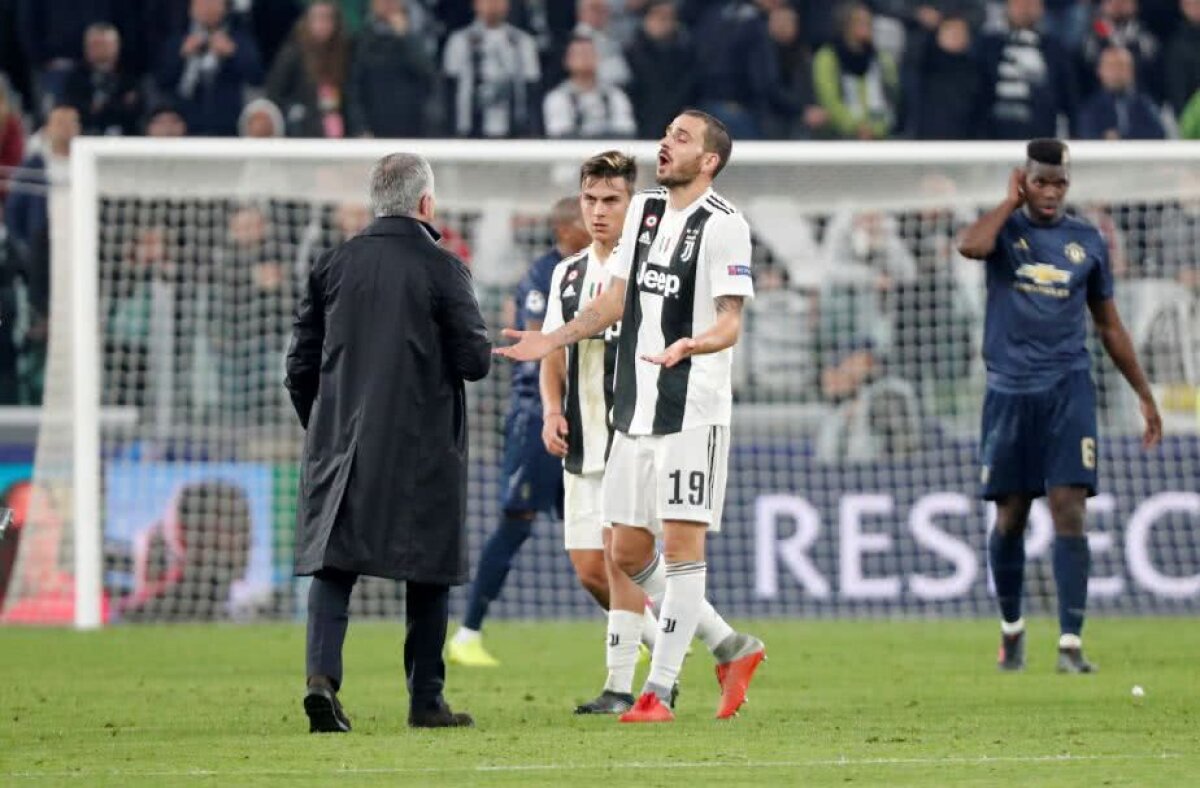 JUVENTUS - MANCHESTER UNITED 1-2 // VIDEO + FOTO Mourinho, gesturi provocatoare făcute către fanii lui Juventus! O legendă a lui United l-a criticat