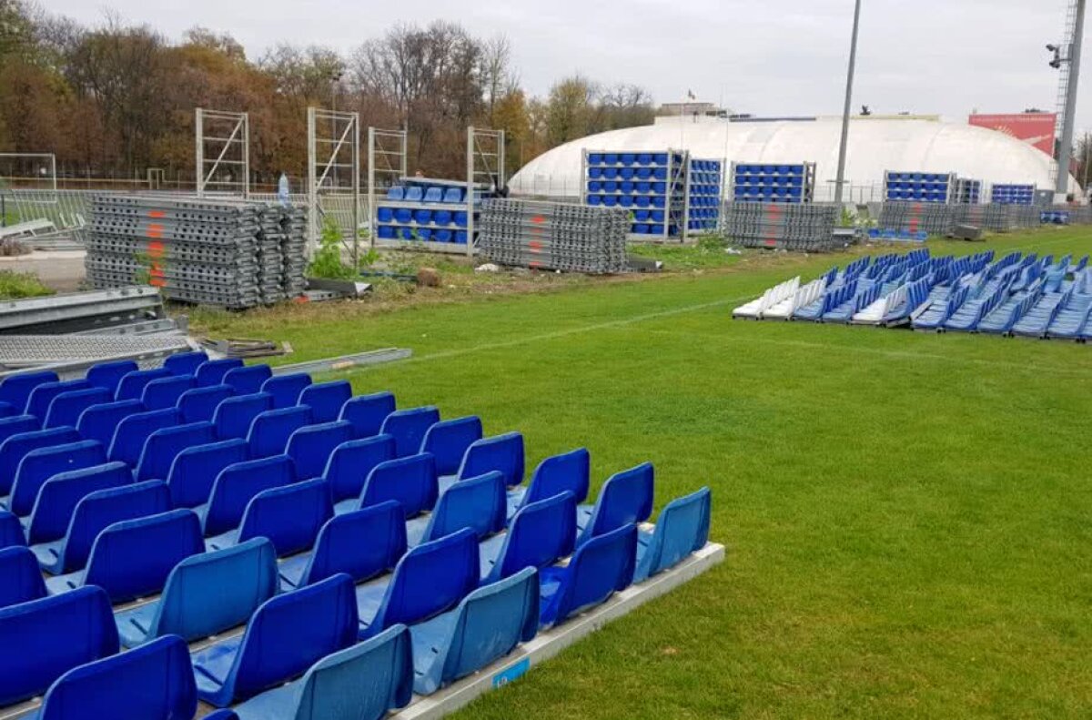 FOTO Au început lucrările la noul stadion! Costul construcției este de 17 milioane de euro