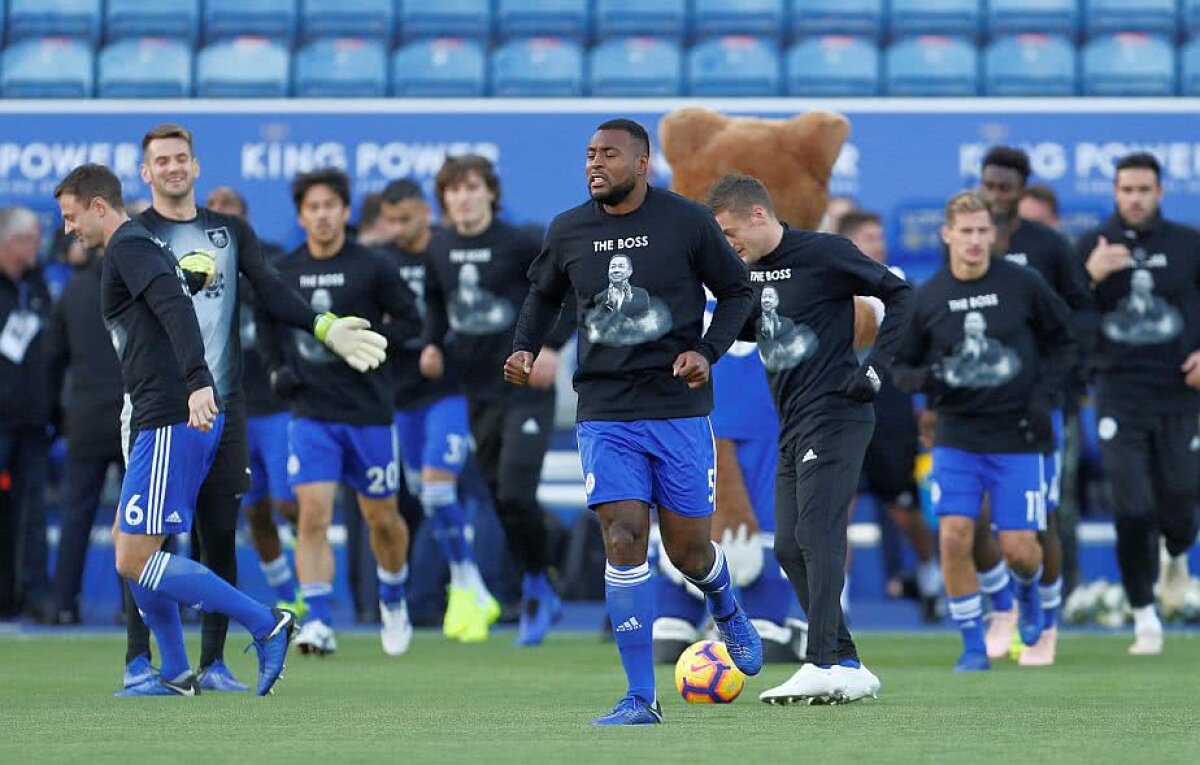 GALERIE FOTO Arena tăcerii » Imagini impresionante de la Leicester înaintea meciului cu Burnley 