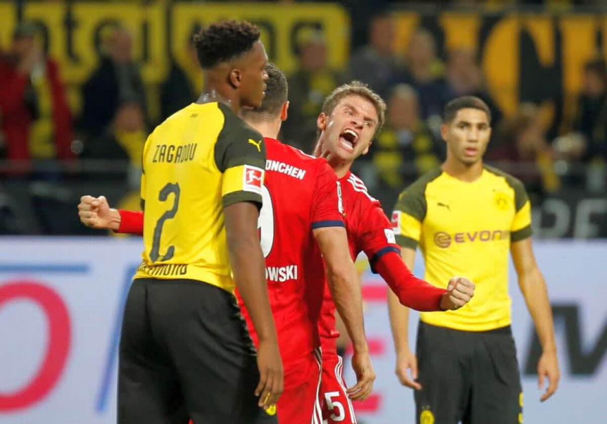 BORUSSIA DORTMUND - BAYERN MUNCHEN 3-2 // VIDEO + FOTO Borussia câștigă spectaculos cel mai EXPLOZIV derby cu Bayern al ultimilor ani și se distanțează la 7 puncte!