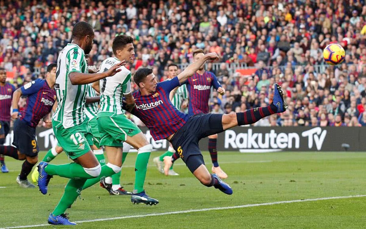 VIDEO+FOTO BARCELONA - BETIS SEVILLA 3-4 // De 15 ani nu s-a mai întâmplat așa ceva pe Camp Nou! Scor abracadabrant în meciul Barcelonei cu Betis Sevilla