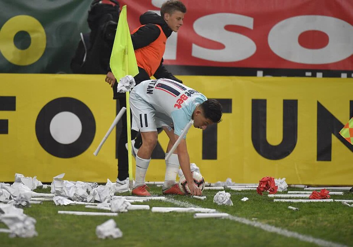 VIDEO+FOTO Dinamo și FCSB au remizat în cel de-al 174-lea derby! "Câinii" au jucat cu un om în plus aproape o repriză