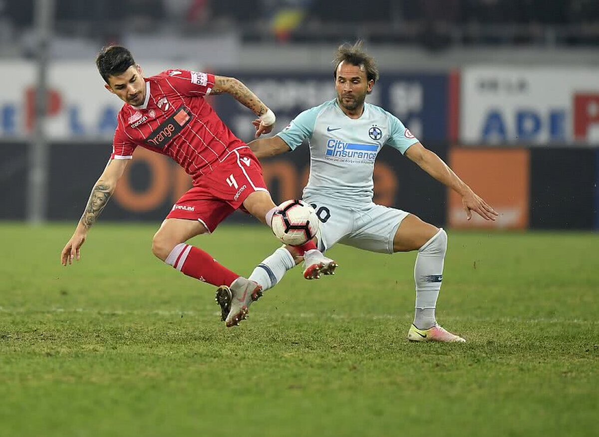 VIDEO+FOTO Dinamo și FCSB au remizat în cel de-al 174-lea derby! "Câinii" au jucat cu un om în plus aproape o repriză