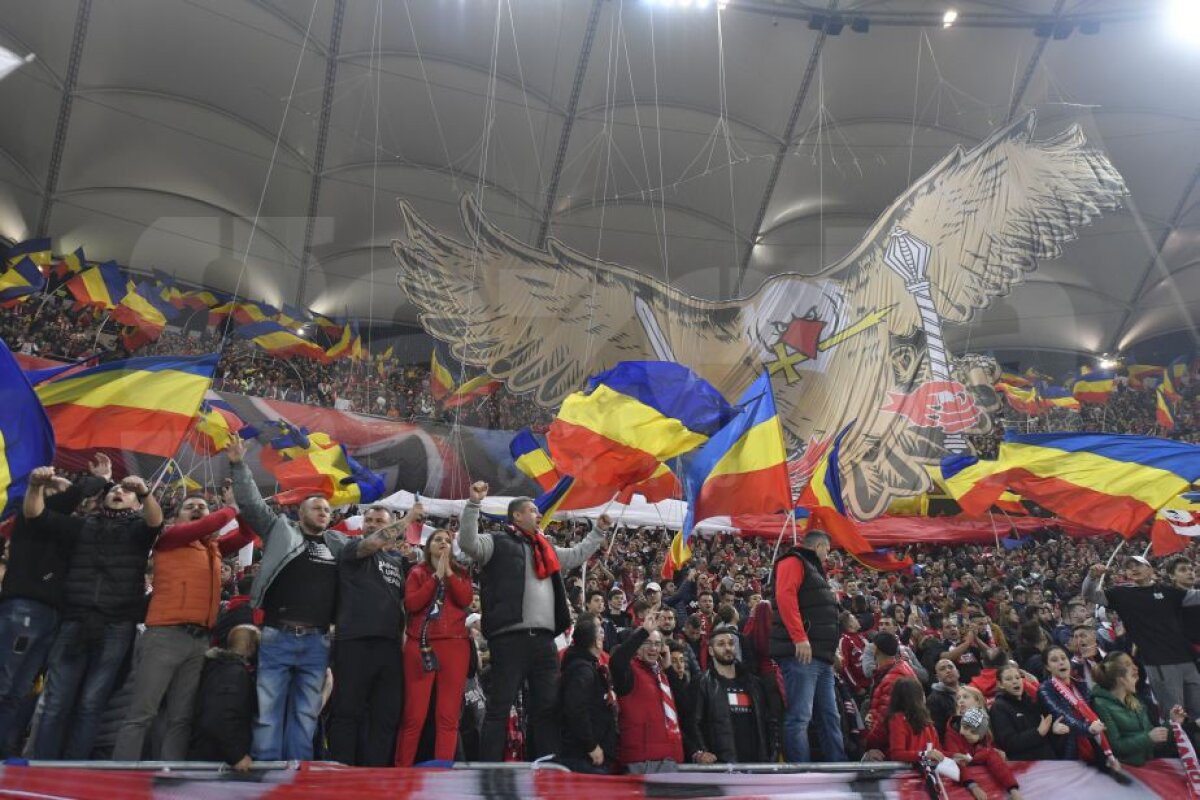 DINAMO - FCSB 1-1 // VIDEO + FOTO Imagini senzaționale: PCH, scenografie specială în an centenar » "Treceți batalioane române Carpații" a răsunat din piepturile a peste 20.000 de oameni