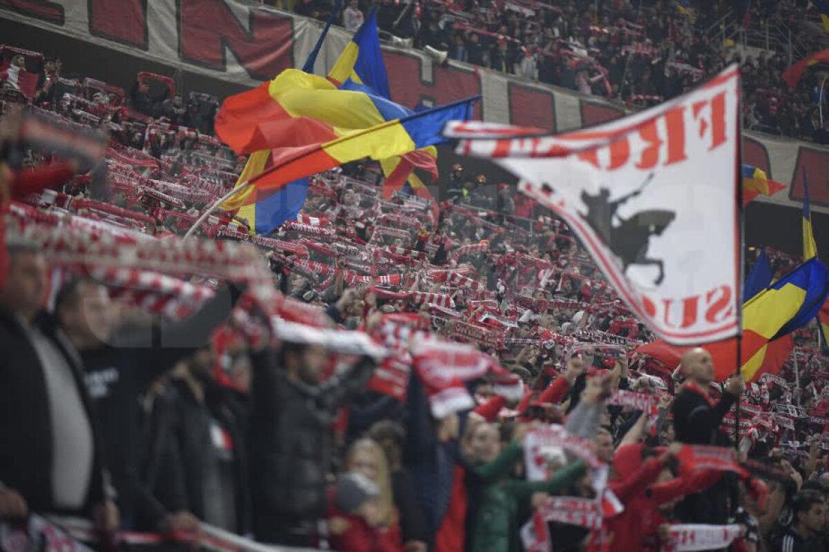 DINAMO - FCSB 1-1 // VIDEO + FOTO Imagini senzaționale: PCH, scenografie specială în an centenar » "Treceți batalioane române Carpații" a răsunat din piepturile a peste 20.000 de oameni