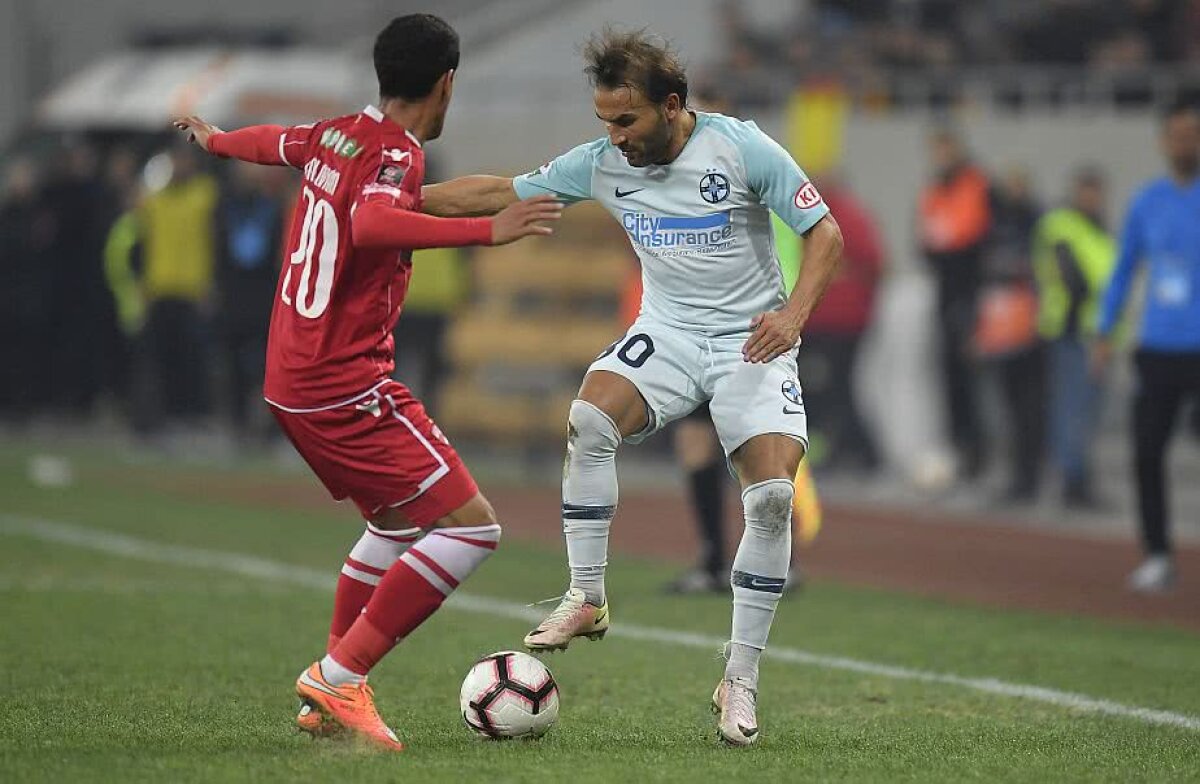 VIDEO+FOTO Dinamo și FCSB au remizat în cel de-al 174-lea derby! "Câinii" au jucat cu un om în plus aproape o repriză