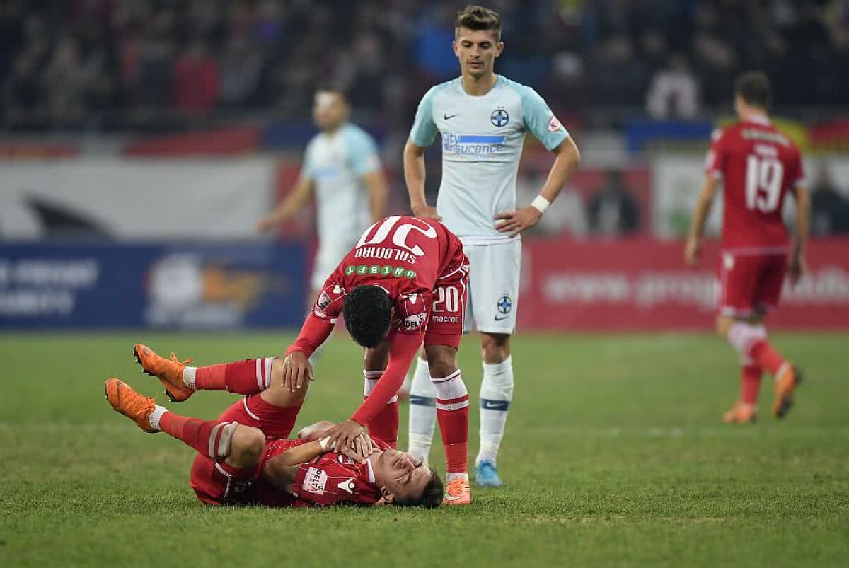 VIDEO+FOTO Dinamo și FCSB au remizat în cel de-al 174-lea derby! "Câinii" au jucat cu un om în plus aproape o repriză