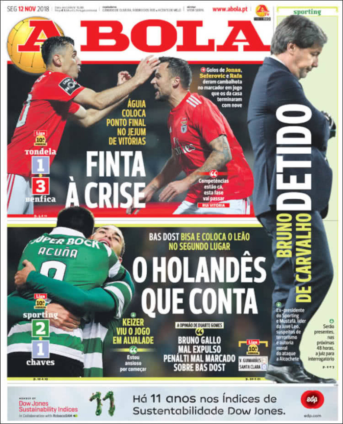 Ce scriu azi ziarele de sport din lume (12 noiembrie 2018)