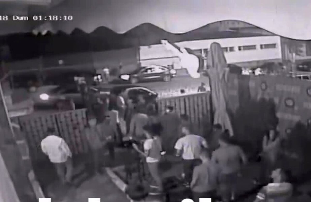 VIDEO Imagini cu puternic impact emoțional! A apărut filmul complet al scandalului de la Brăila, în care au fost înjunghiați baschetbaliștii americani