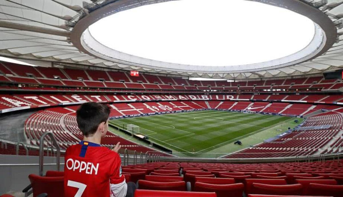 FOTO Povestea care l-a emoționat pe Griezmann » Puștiul argentinian rămas fără picioare și mâna dreaptă a trăit o zi de neuitat la Atlético